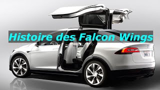 Tesla Model X : Histoire des portes Falcon - YouTube